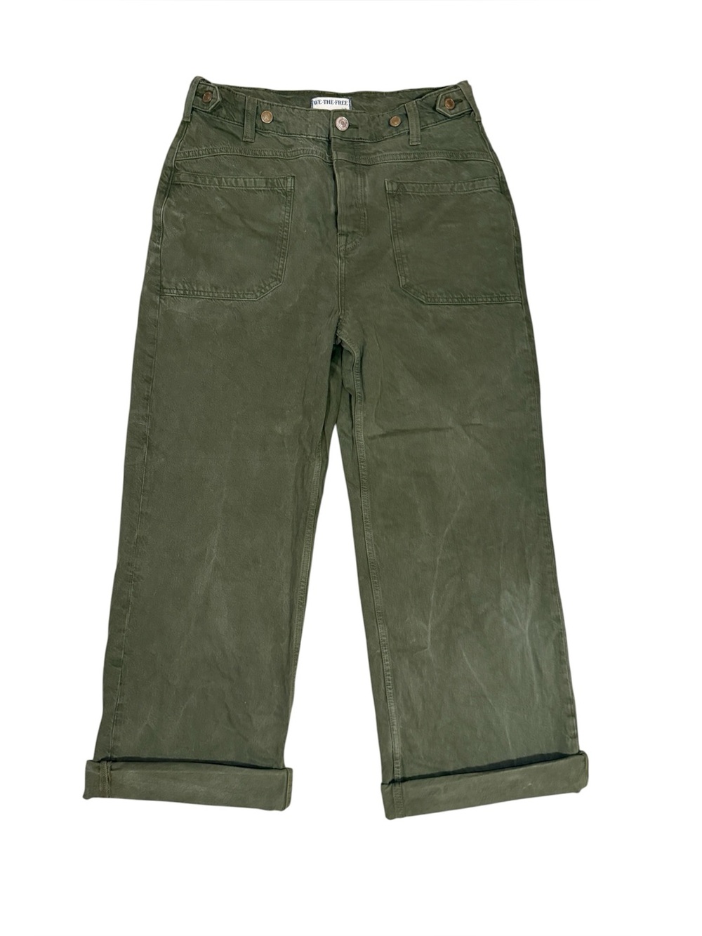 Free People- We The Free- Palmer Cuffed Jean - Picture 3 of 5